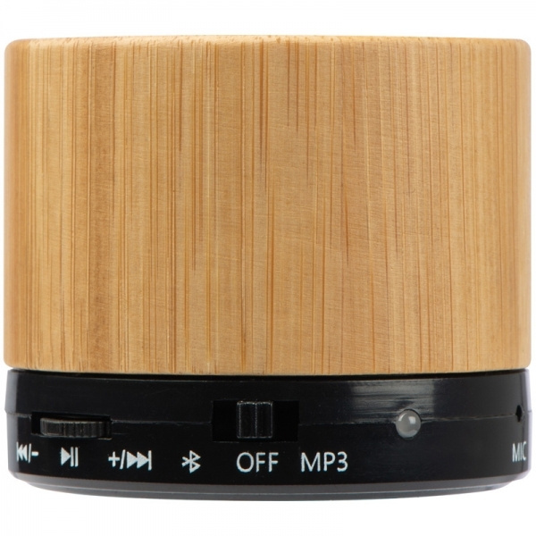 Logotrade promotional item picture of: Bamboo bluetooth speaker FLEEDWOOD
