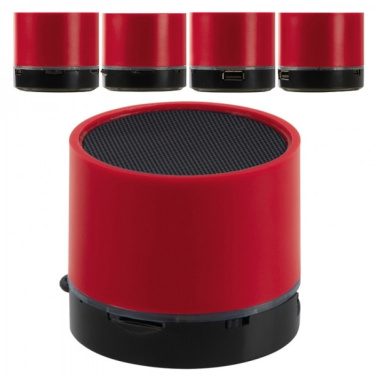 Logo trade corporate gifts image of: Bluetooth speaker TAIFUN