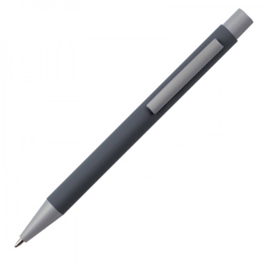 Logotrade promotional products photo of: Metal ballpen soft touch ABU DHABI