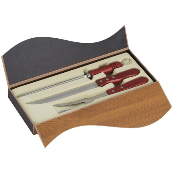 Logotrade advertising product picture of: Carving knife and fork SYDNEY