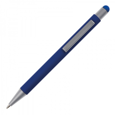 Logotrade promotional item image of: Metal ballpen touch pen soft touch SALT LAKE CITY