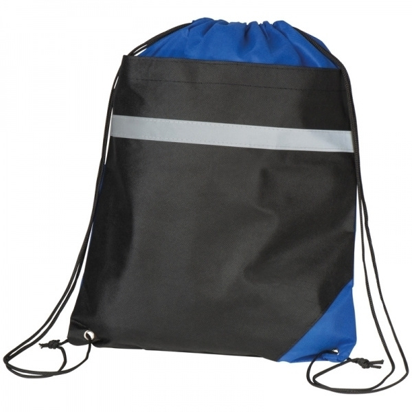 Logo trade corporate gifts picture of: Reflector Draw String Bag BOCHUM