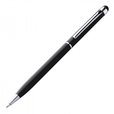 Logo trade promotional merchandise image of: Metal ballpen with touch pen NEW ORLEANS