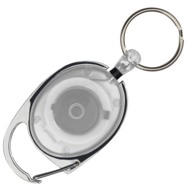 Logotrade promotional products photo of: Ski-Pass with Carabiner Keyring EMPLOYEE