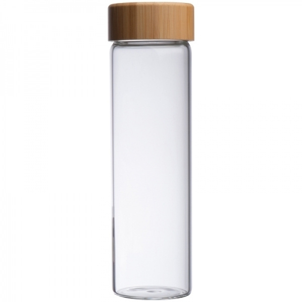 Logo trade promotional giveaways image of: Glass bottle SANTA CRUZ 500 ml