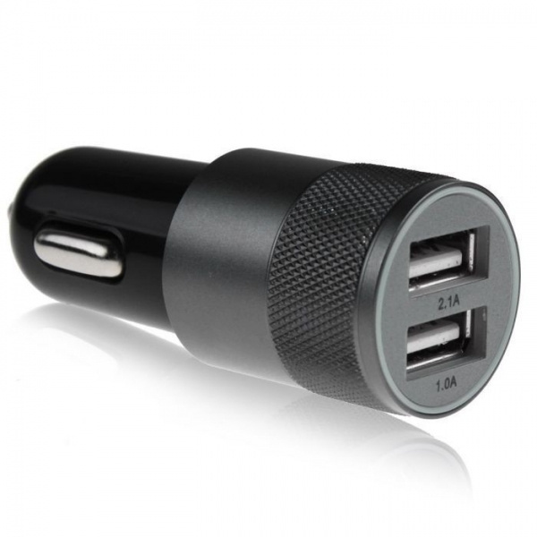 Logotrade promotional giveaway image of: Metal car charger