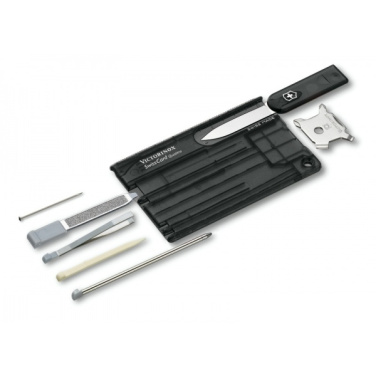 Logo trade promotional gifts image of: SwissCard Quattro Victorinox