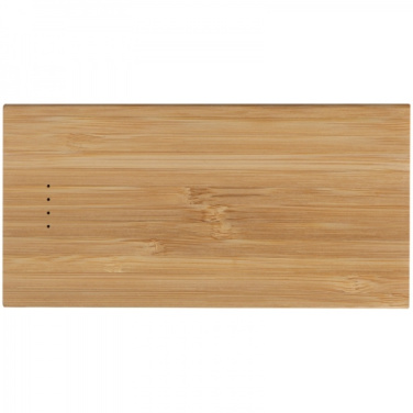 Logotrade advertising product picture of: Bamboo power bank KATOWICE
