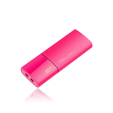 Logotrade promotional gifts photo of: Pendrive Silicon Power 3.0 Blaze B05,pink