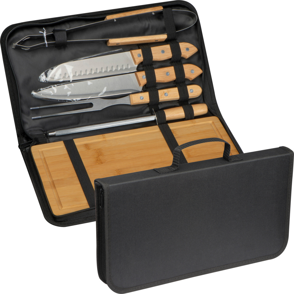 Logotrade promotional products photo of: Barbecue set EINDHOVEN