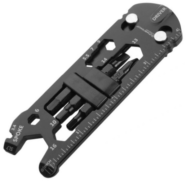 Logotrade advertising products photo of: Bike tools INARI Schwarzwolf