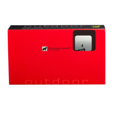 Logotrade promotional products photo of: Trevel wallet ATBARA Schwarzwolf