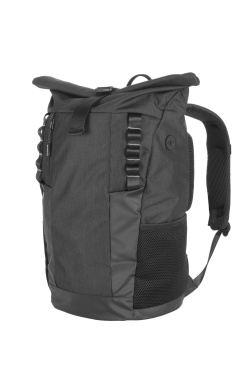 Logotrade promotional merchandise picture of: Rolltop backpack ELBERT Schwarzwolf