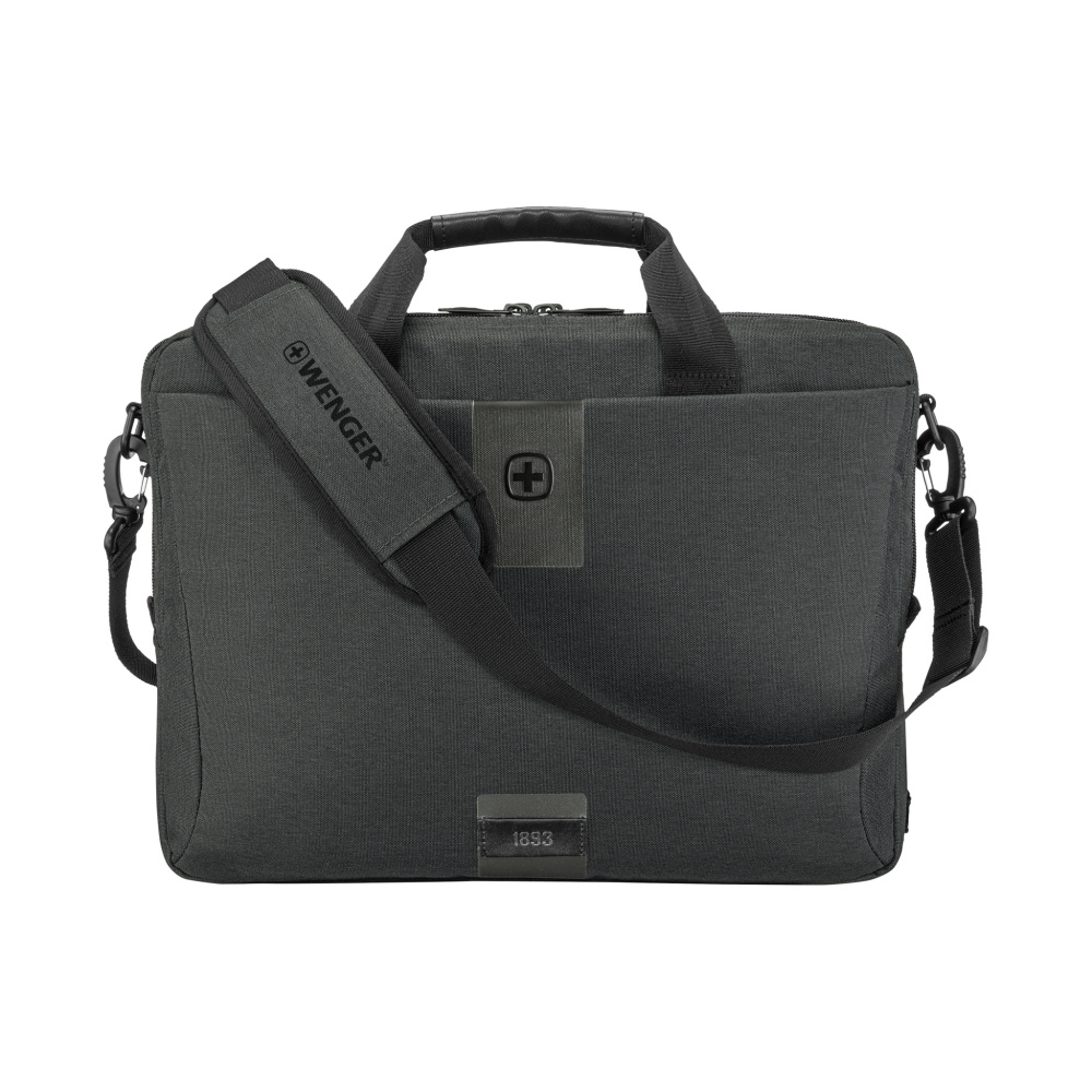 Logo trade promotional merchandise image of: Laptop bag Wenger MX ECO Brief 16''