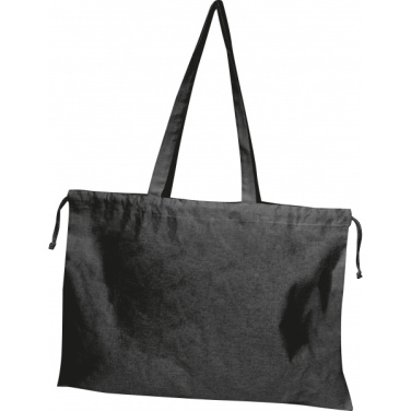 Logo trade promotional merchandise picture of: Organic cotton shopping bag IMOLA