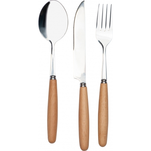 Logo trade business gifts image of: Cutlery set MARRAKESH