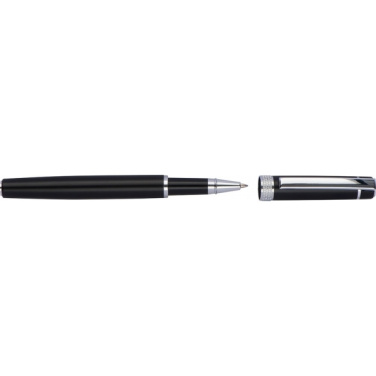 Logo trade corporate gifts image of: Metal writing set KARLOVAC
