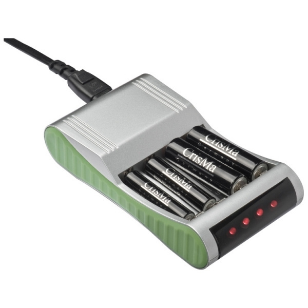 Logotrade promotional gift picture of: Battery charger THUNDER BAY