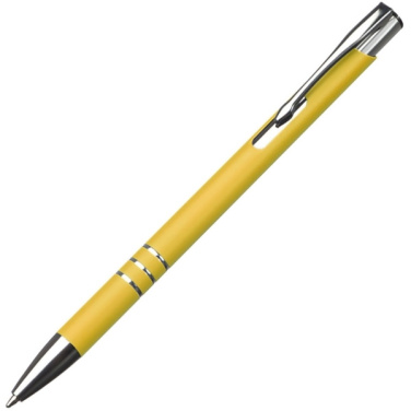 Logo trade advertising products image of: Metal ballpen NEW JERSEY