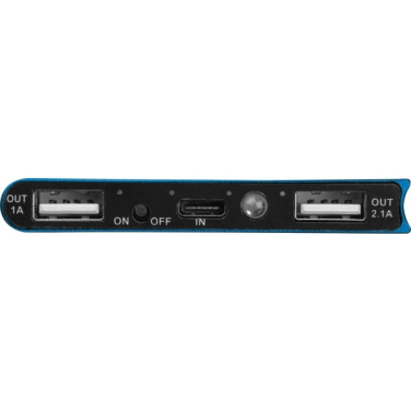 Logotrade promotional giveaway image of: Power bank 8 000 mAh WOLFSBERG