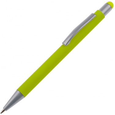 Logo trade promotional merchandise image of: Metal ballpen touch pen soft touch SALT LAKE CITY