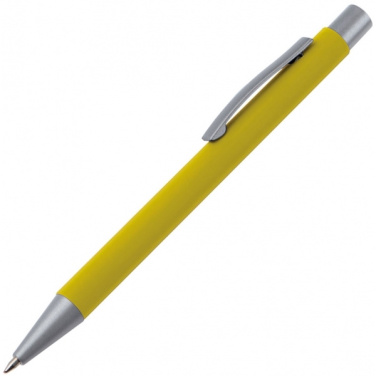 Logotrade promotional giveaway image of: Metal ballpen soft touch ABU DHABI