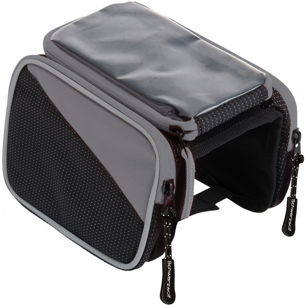 Logo trade promotional merchandise image of: Bicycle bag SABANA Schwarzwolf