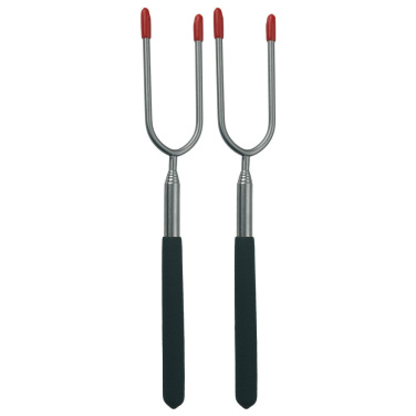 Logo trade corporate gift photo of: BBQ forks LIPNO Schwarzwolf