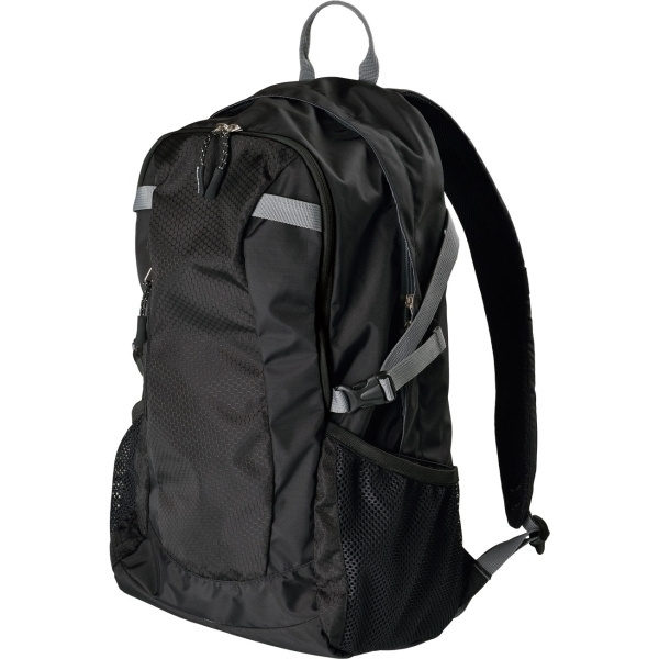 Logotrade promotional merchandise picture of: Backpack ORIZABA Schwarzwolf