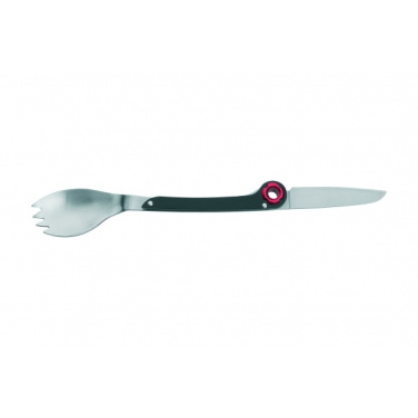 Logotrade promotional products photo of: Multifunctional spoon LATEMAR Schwarzwolf