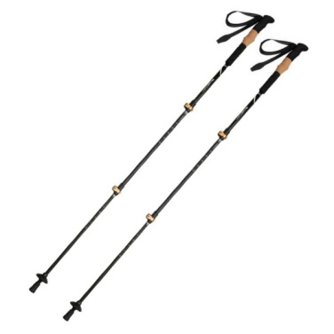 Logotrade advertising products photo of: Trekking poles DENALI Schwarzwolf