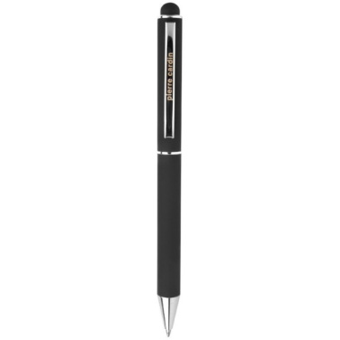 Logo trade promotional giveaways picture of: Metal ballpoint pen, touch pen, soft touch CLAUDIE Pierre Cardin
