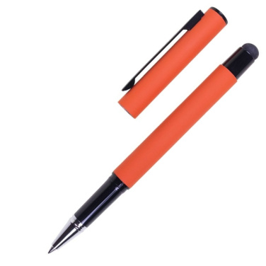 Logo trade promotional merchandise photo of: Roller touch pen, soft touch CELEBRATION Pierre Cardin