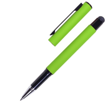 Logo trade promotional products image of: Roller touch pen, soft touch CELEBRATION Pierre Cardin