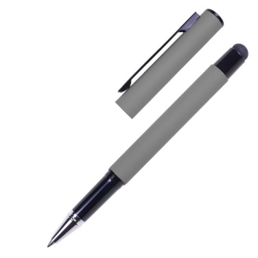 Logo trade promotional gift photo of: Roller touch pen, soft touch CELEBRATION Pierre Cardin
