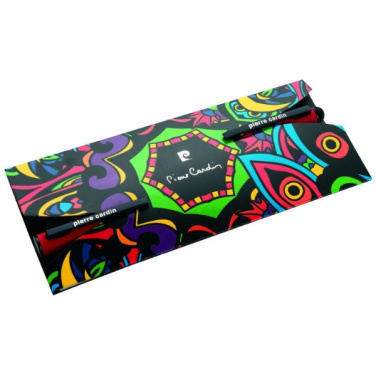 Logo trade promotional giveaways image of: Writing set touch pen, soft touch CELEBRATION Pierre Cardin