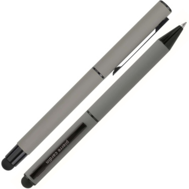 Logo trade advertising products image of: Writing set touch pen, soft touch CELEBRATION Pierre Cardin