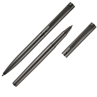 Logo trade corporate gift photo of: Writing set ballpoint pen & roller RENEE Pierre Cardin