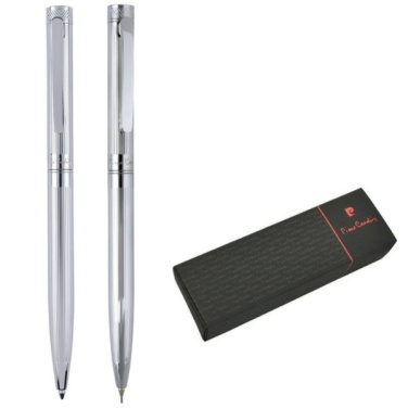 Logo trade promotional merchandise image of: Writing set ballpoint pen & pencil RENEE Pierre Cardin
