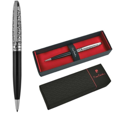 Logo trade advertising products image of: Metal ballpoint pen JACQUES Pierre Cardin