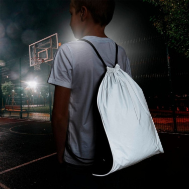 Logo trade promotional item photo of: Drawstring bag DENISON Schwarzwolf