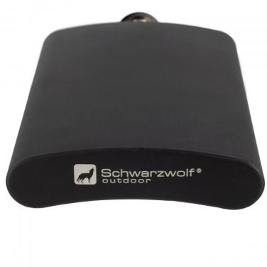 Logotrade business gifts photo of: Hip flask MADONIE Schwarzwolf