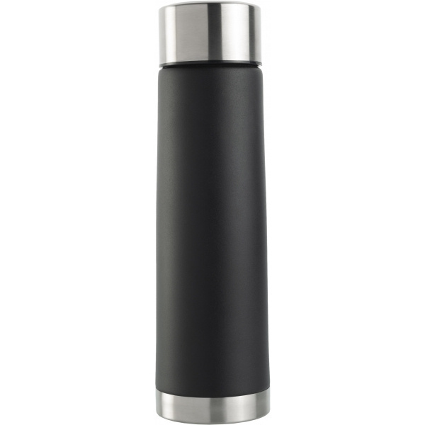 Logo trade promotional giveaways picture of: Vacuum bottle RANGES Schwarzwolf