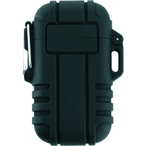 Logo trade advertising products picture of: Ecological lighter SANFORD Schwarzwolf