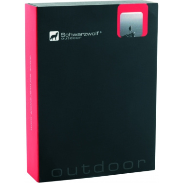 Logo trade promotional products image of: Ecological lighter SANFORD Schwarzwolf