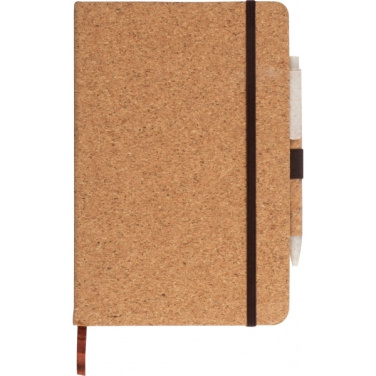 Logotrade promotional gift picture of: A5 Notebook BASTOGNE