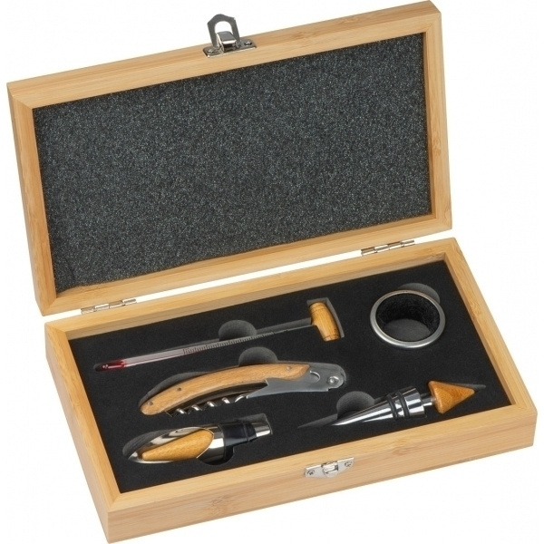 Logo trade business gift photo of: Wine set GROSSETO