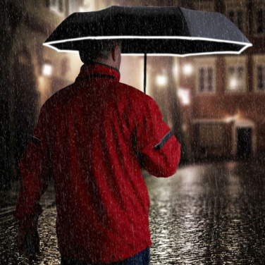 Logo trade advertising product photo of: Umbrella CRUX Schwarzwolf