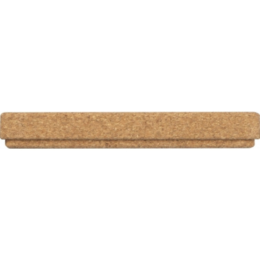 Logotrade advertising product image of: Twist-ballpen metal and cork LILLEHAMMER