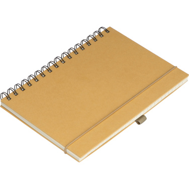 Logotrade promotional giveaways photo of: Cardboard notebook SILKEBORG